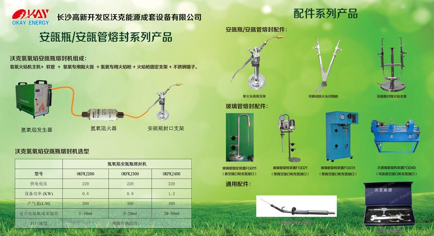 沃克攜最新玻璃管熔封系列產(chǎn)品參加2016重慶材料展